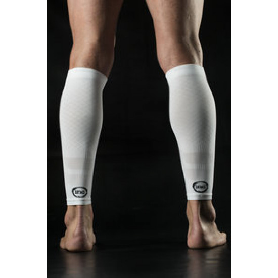 INC Competition Compressie Calf Sleeves flash Class 1 (15-21 mmHg) wit