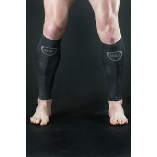 INC Pro Compressie Calf Sleeves wit / zwart Class 2 (23-32 mmHg) zwart