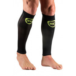 INC Pro Compressie Calf Sleeves wit / zwart Class 2 (23-32 mmHg) zwart/roze