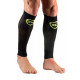 INC Pro Compressie Calf Sleeves wit / zwart Class 2 (23-32 mmHg) zwart/groen