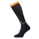 Horizon sport compressiekousen zwart/oranje Horizon sport compressiekousen zwart/oranje
