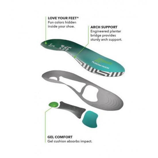 Spenco RX Plantar fascia / peesplaatontsteking steunzolen Spenco RX Plantar fascia / peesplaatontsteking steunzolen